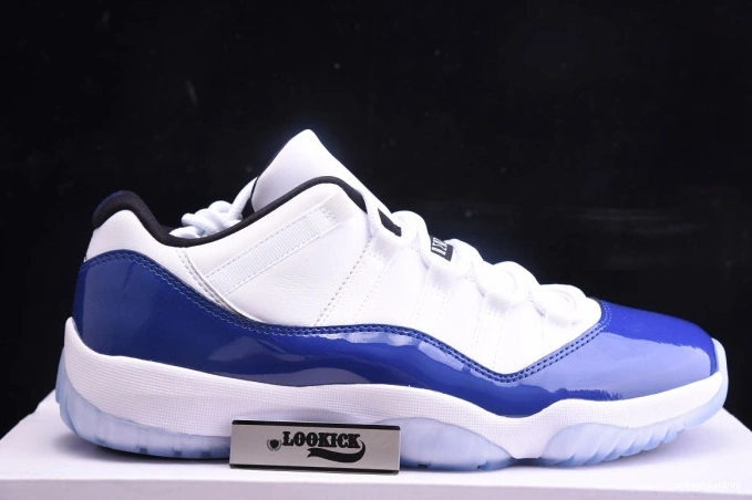 Jordan 11 White Air Retro Concord AH7860-100 Low 0730